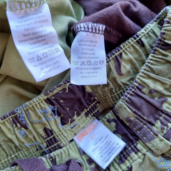 2011 vguc Gymboree 3-piece dino set 5T - Picture 12 of 16